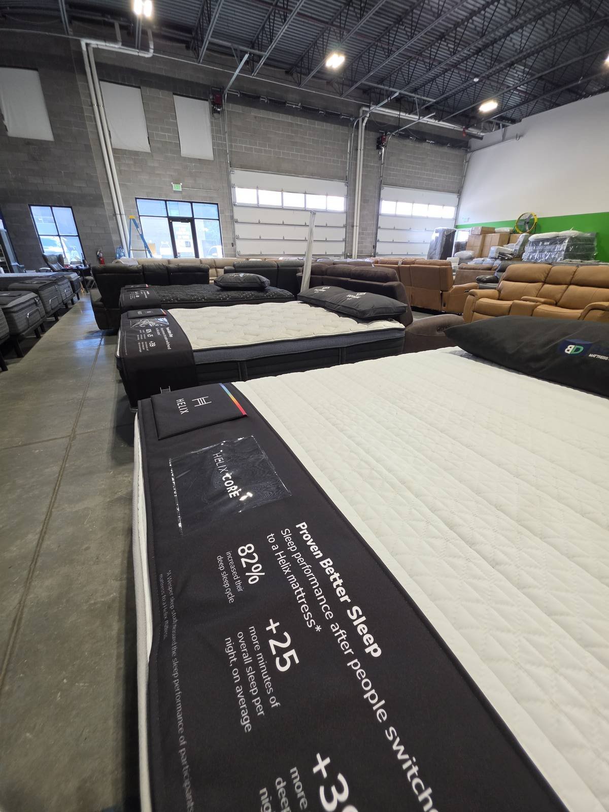 Mattresses in stock at BoxDrop Utah County 5